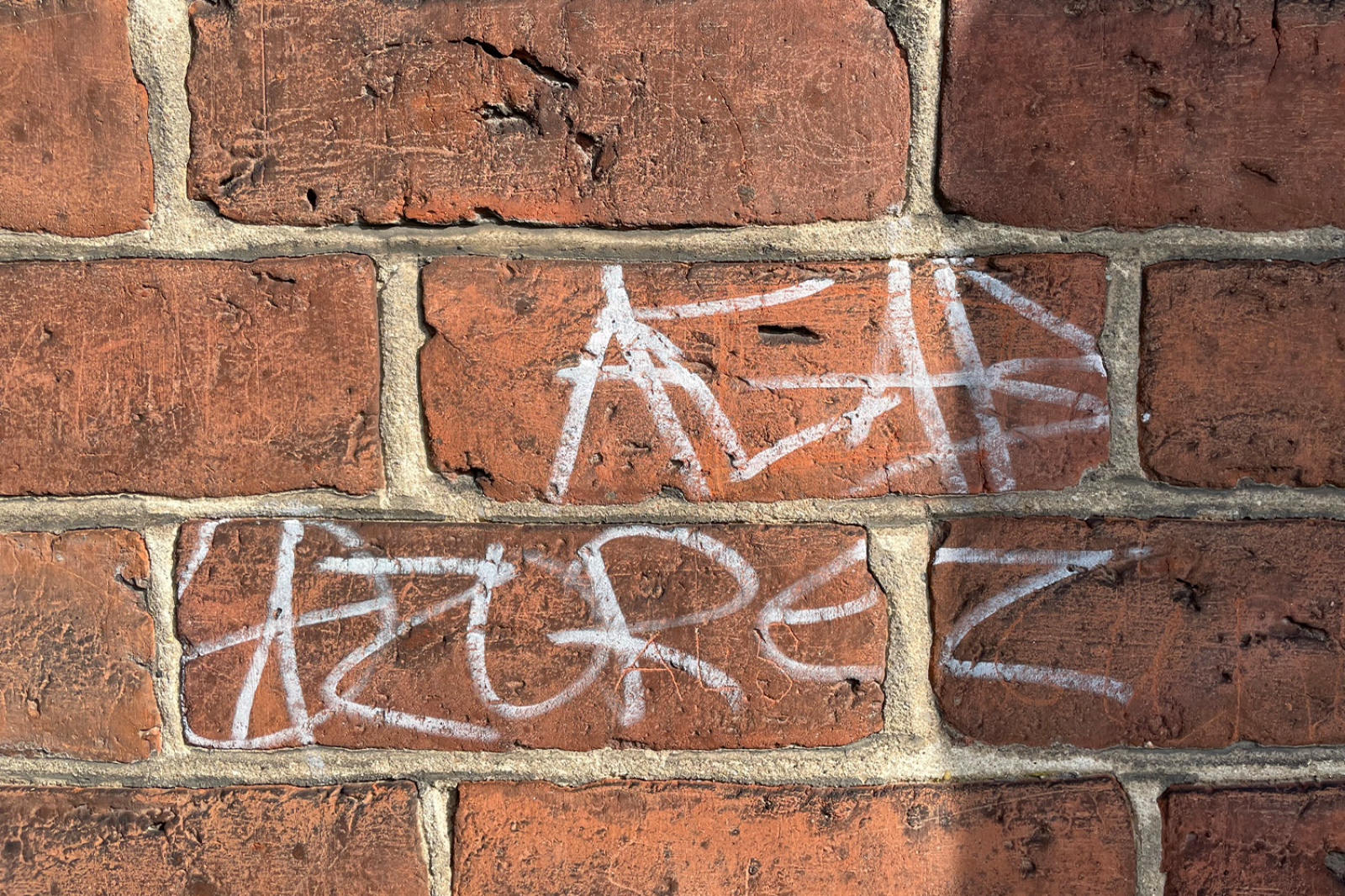 Laser rens af mursten - Efter